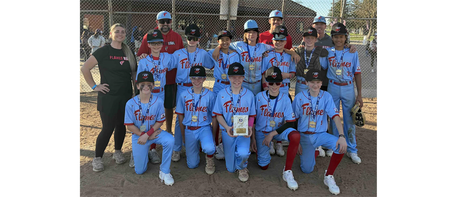 Flames 13U Tournament Win! 